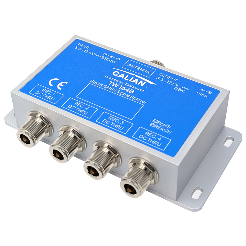 Calian TW164B four-port smart-power GNSS signal splitter